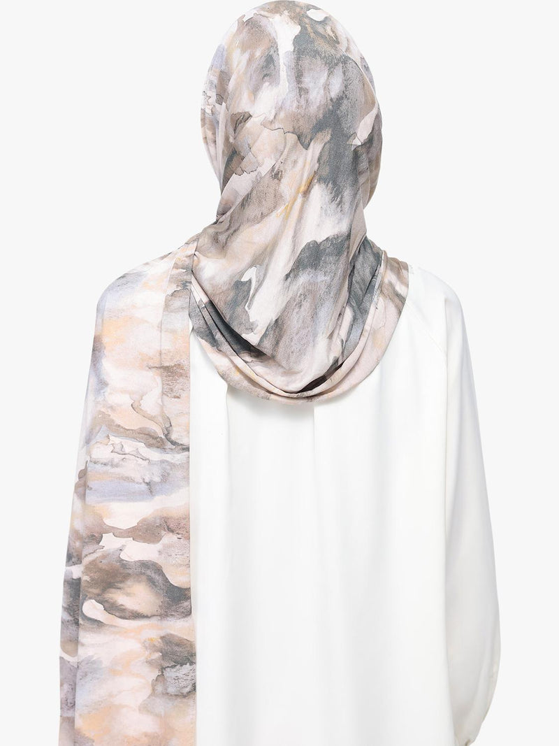 Bokitta premium Easy Jersey scarf with TENCEL Modal, UK version