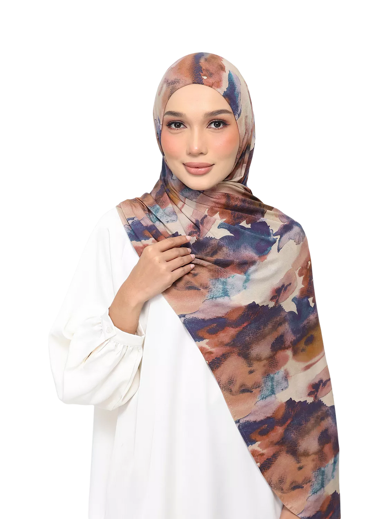 Bokitta premium Easy Jersey scarf with TENCEL Modal, UK version
