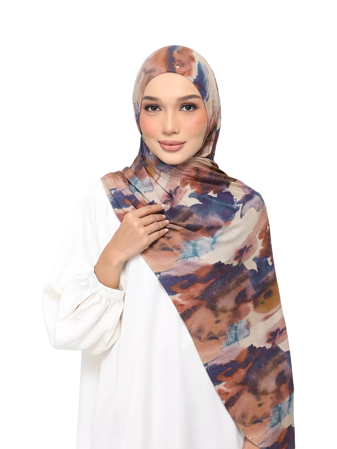 Bokitta premium Easy Jersey scarf with TENCEL Modal, UK version