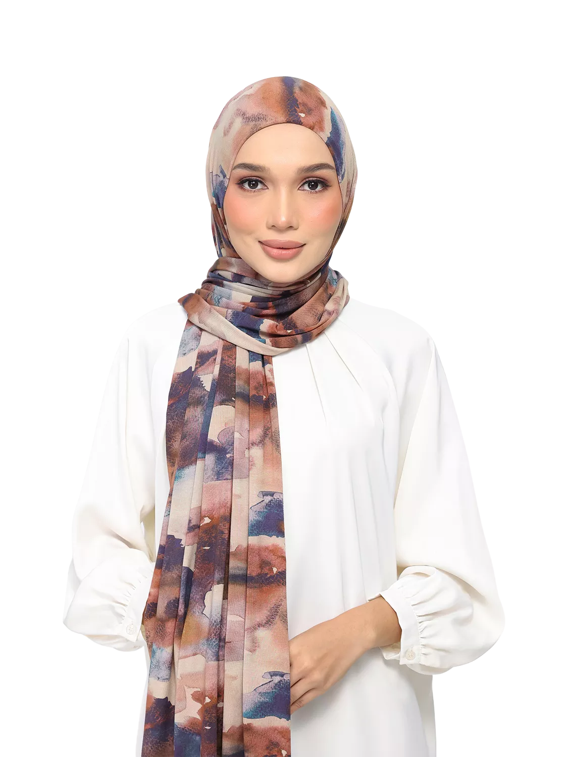 Bokitta jersey scarf TENCEL Modal 180x60cm, UK version