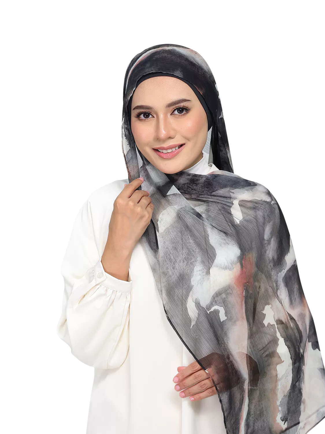 Bokitta Candlelight shawl and inner set 180x60cm, UK version