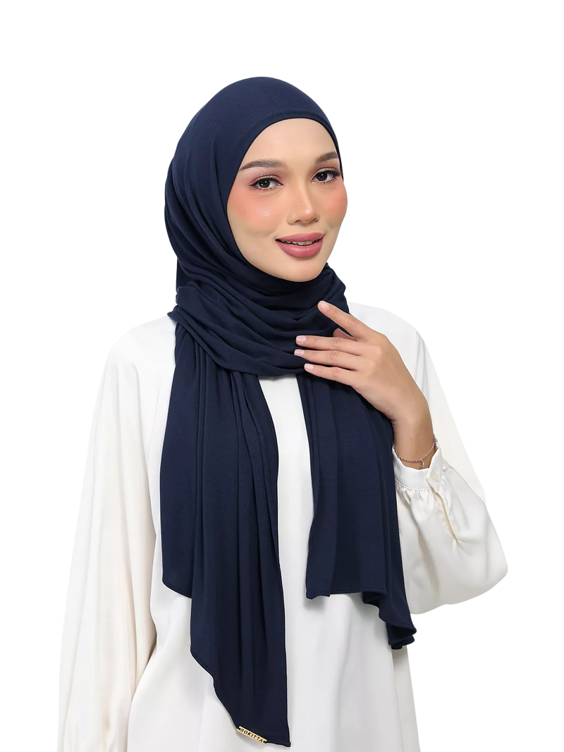 Bokitta easy jersey scarf 180x60cm, UK version