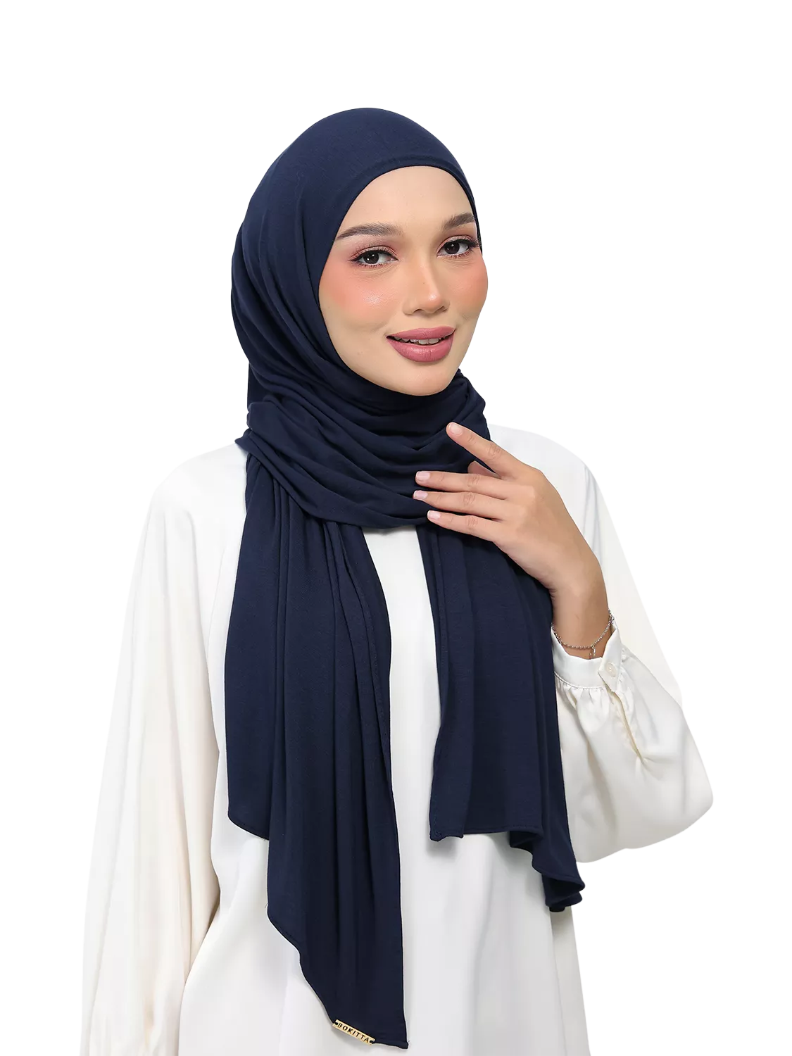 Bokitta easy jersey scarf 180x60cm, UK version