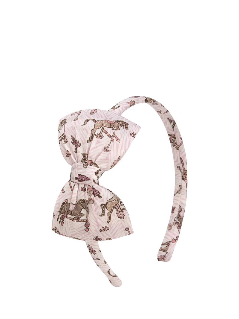 Trotters Liberty Tana Lawn big bow headband, UK version