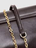 Mango crossbody bag Bordeaux chain strap, UK version