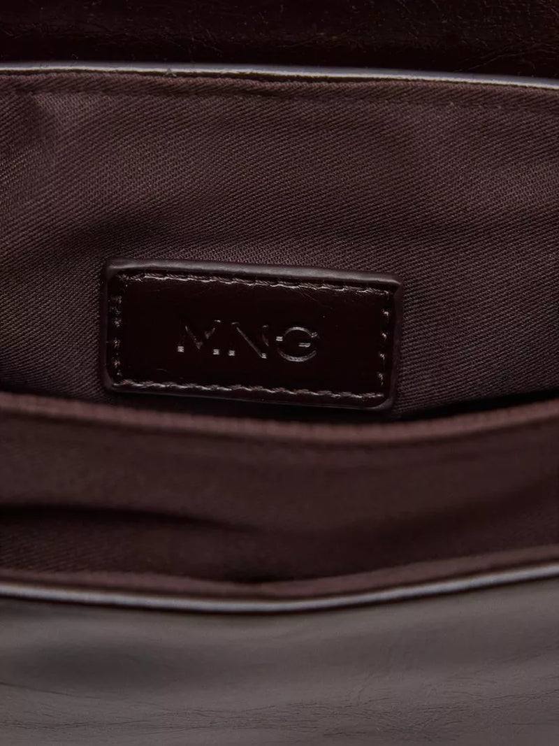 Mango crossbody bag Bordeaux chain strap, UK version