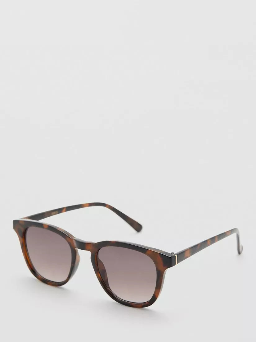 Mango round sunglasses grey frame polycarbonate lenses - British product