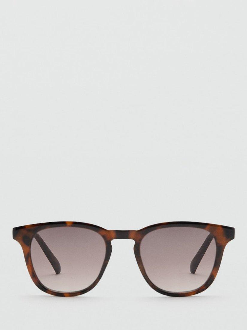 Mango round sunglasses grey frame polycarbonate lenses - British product