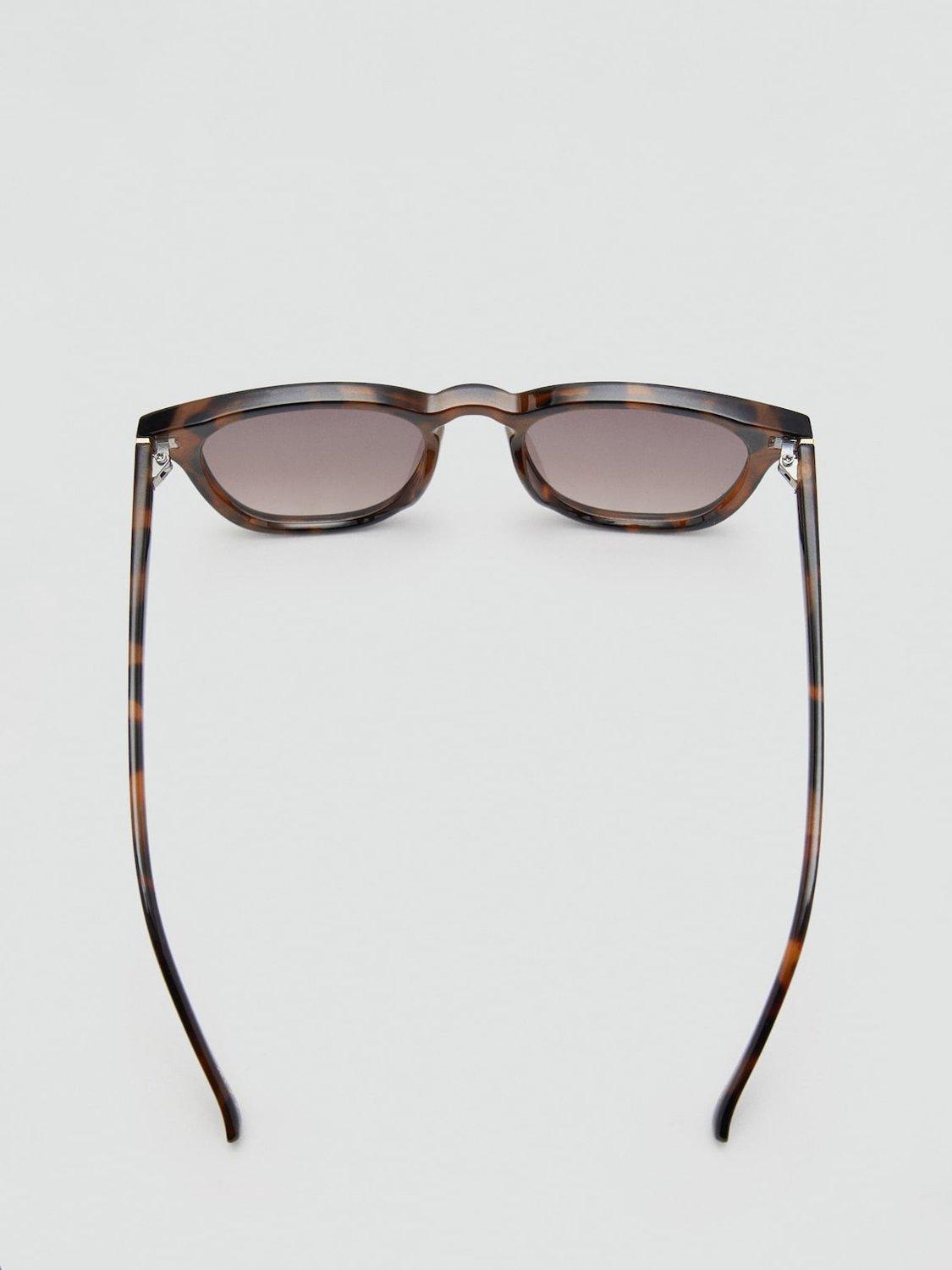 Mango round sunglasses grey frame polycarbonate lenses - British product