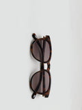 Mango round sunglasses grey frame polycarbonate lenses - British product