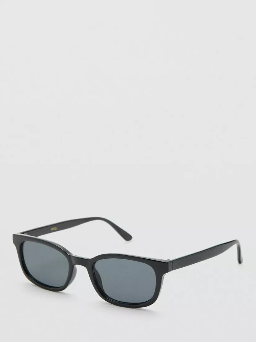 Mango rectangular sunglasses black (British brand)