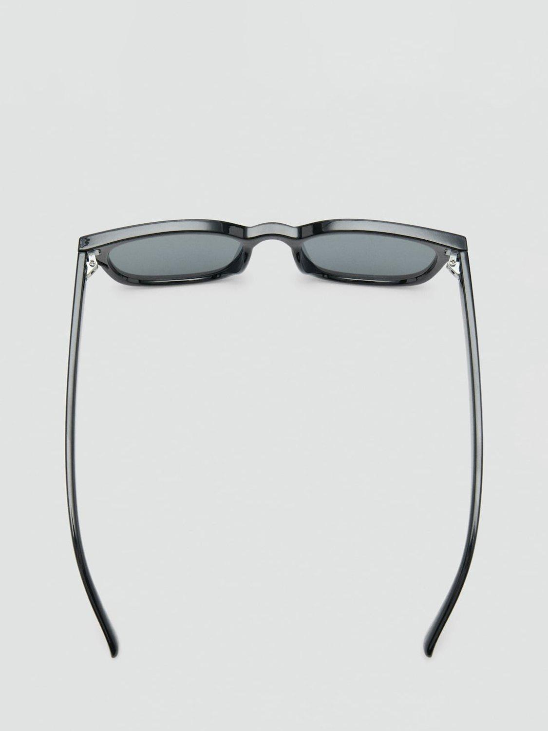 Mango rectangular sunglasses black (British brand)