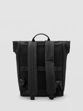 Mango roll-top backpack black (British brand)
