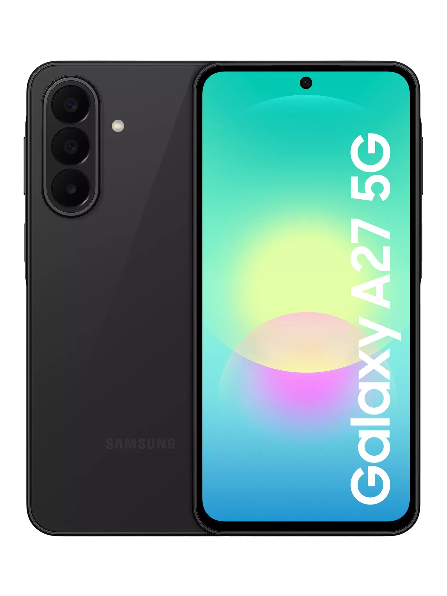 Samsung Galaxy A27 Smartphone, 6GB RAM, 6.7", Galaxy AI, 5G, SIM Free, Black, 128GB