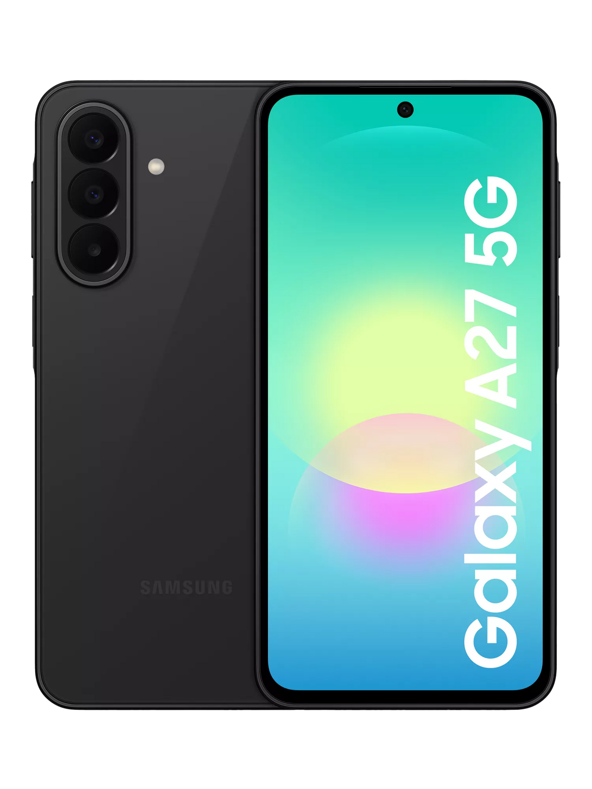 Samsung Galaxy A27 Smartphone, 6GB RAM, 6.7", Galaxy AI, 5G, SIM Free, Black, 128GB