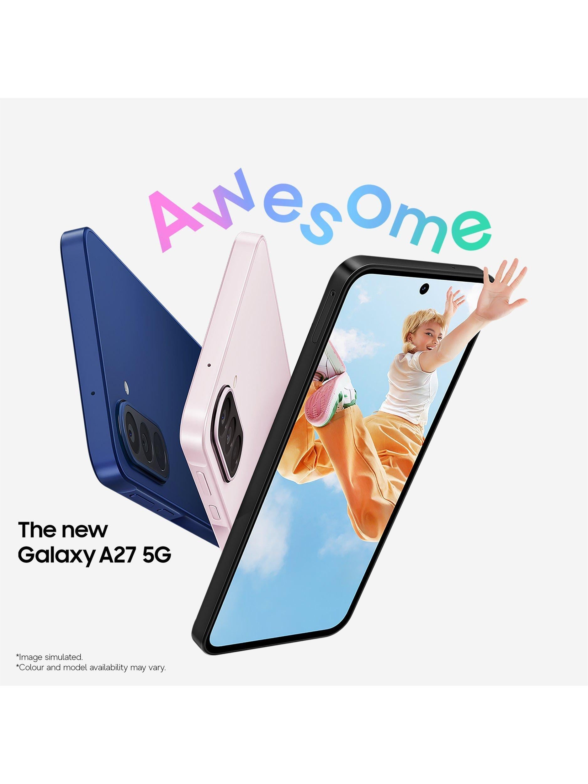 Samsung Galaxy A27 5G smartphone 6.7-inch, imported from the UK