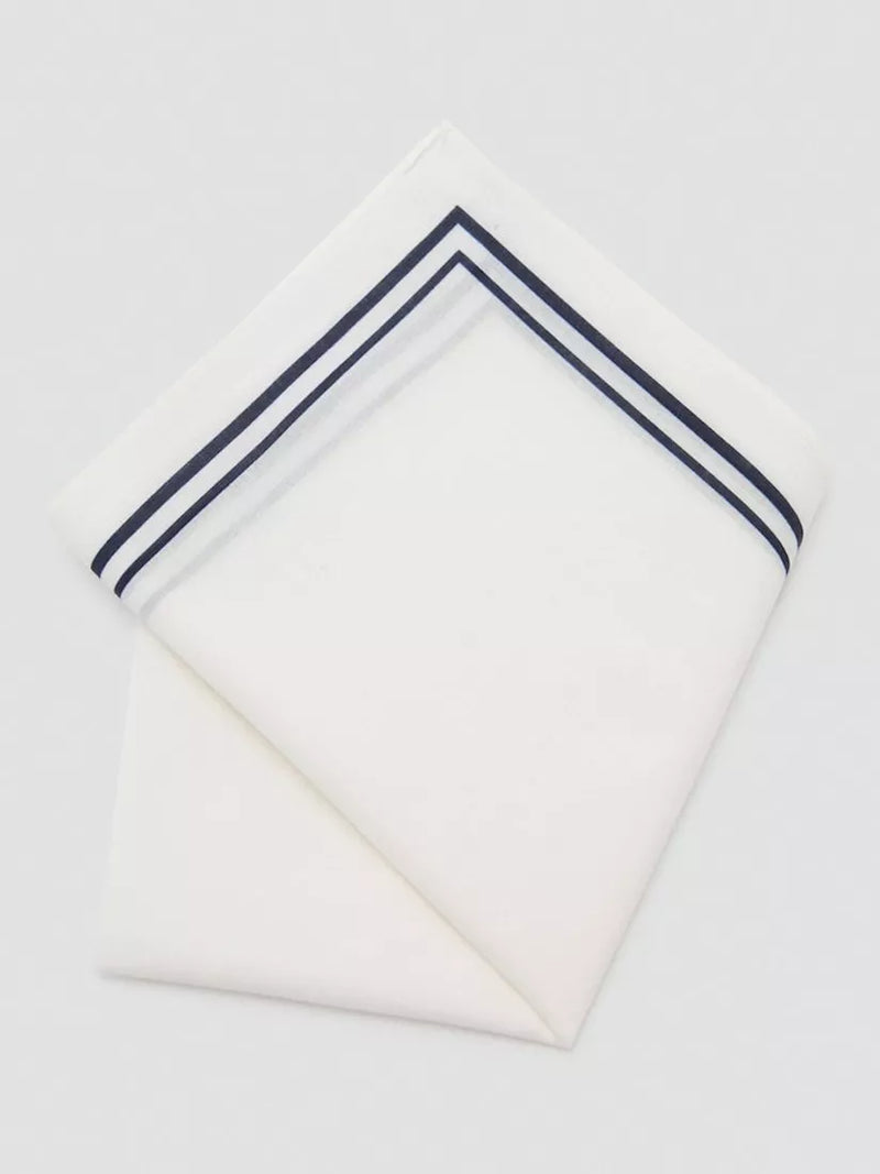 Mango Fular cotton handkerchief white (British brand)