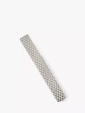 Simon Carter Hatch textured tie slide (British brand)