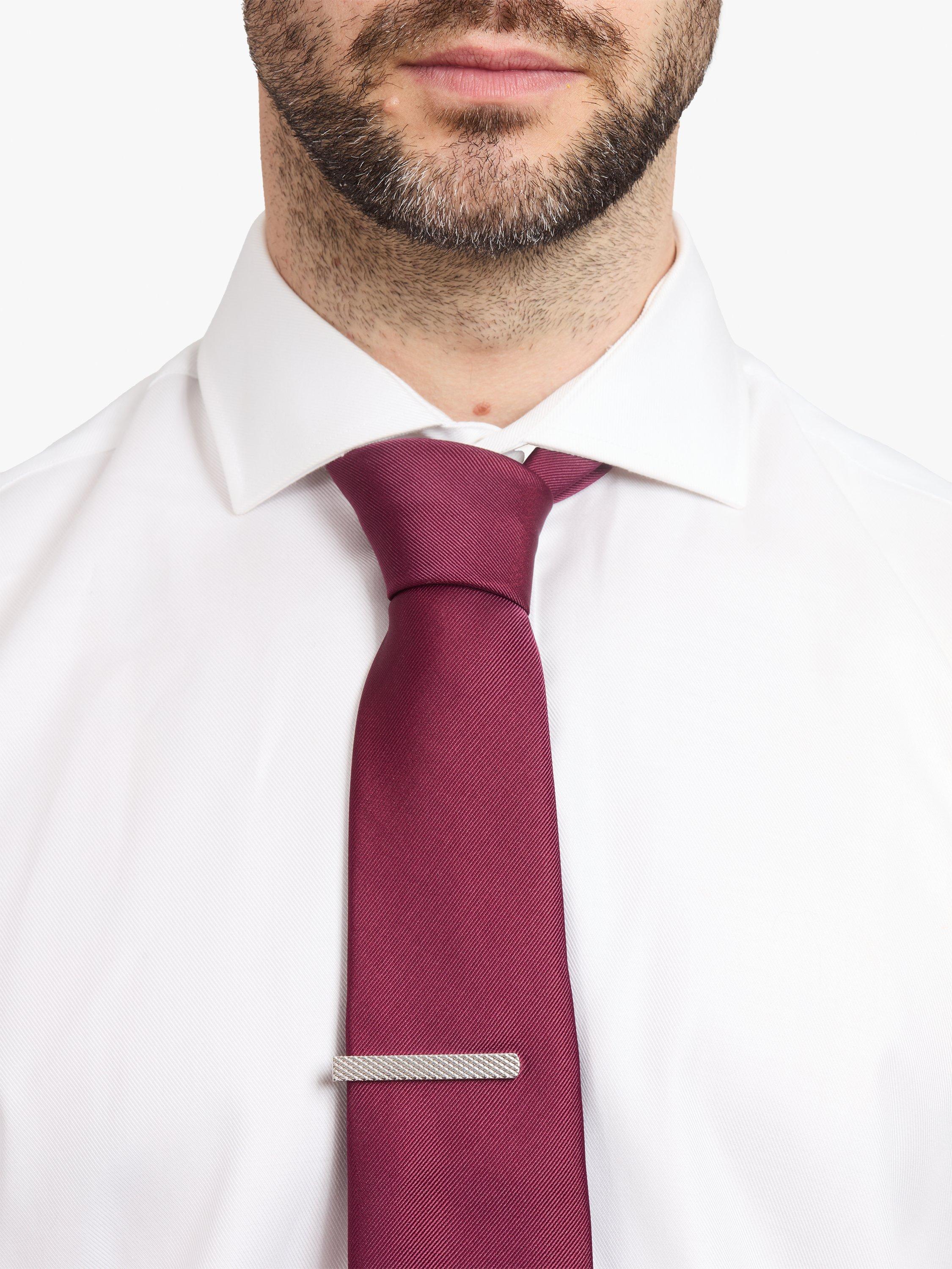 Simon Carter Hatch textured tie slide (British brand)