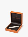 Simon Carter Hatch textured tie slide (British brand)