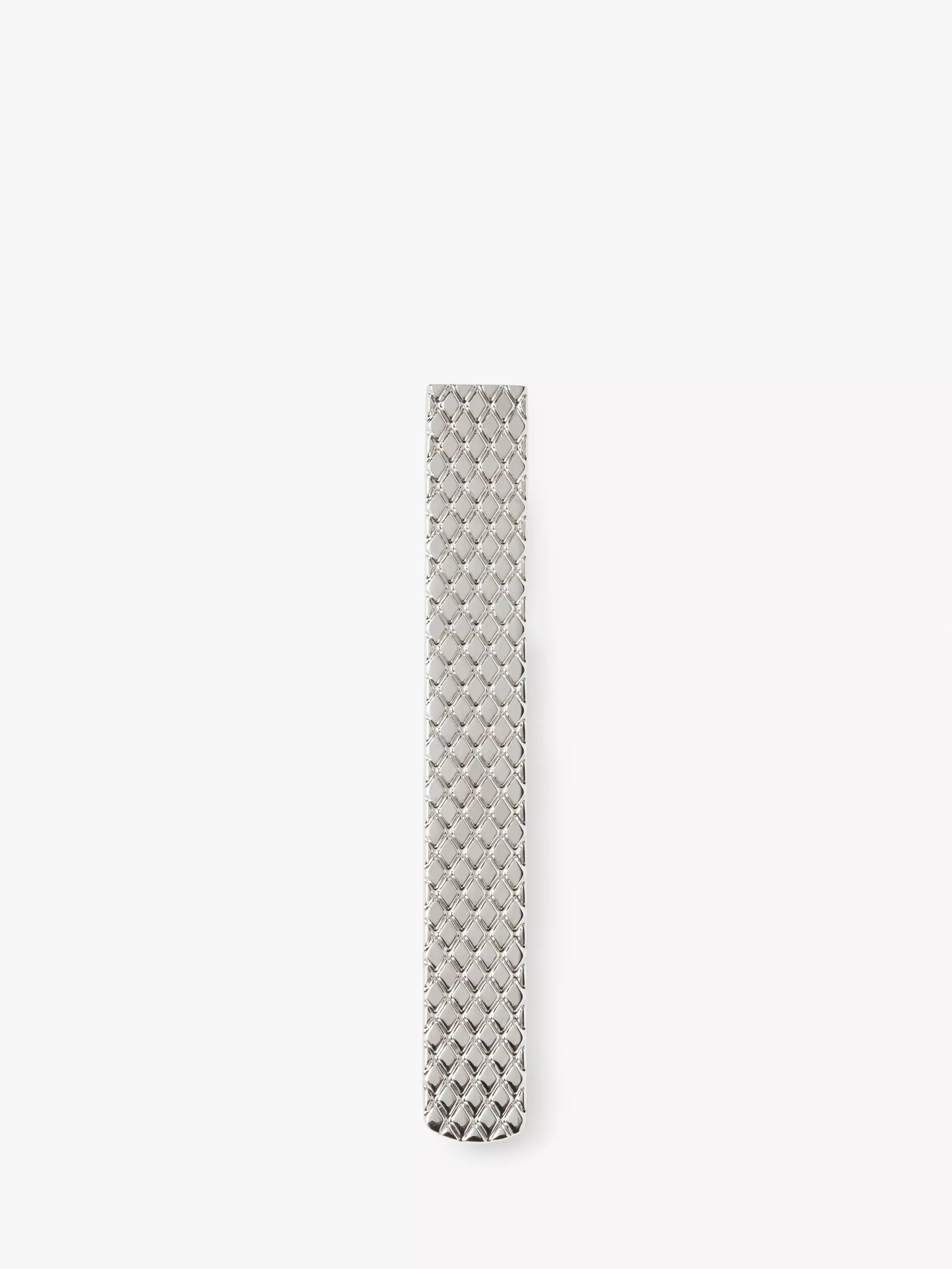 Simon Carter Hatch textured tie slide (British brand)