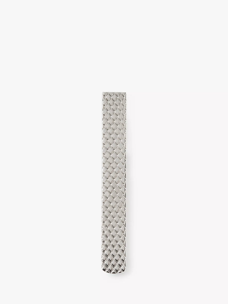 Simon Carter Hatch textured tie slide (British brand)