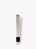 Simon Carter Onyx brushed tie slide, imported from the UK