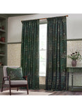 Morris & Co. Acorn jacquard lined pencil pleat curtains 168x137cm - British product