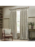 Morris & Co. Acorn jacquard lined pencil pleat curtains 168x137cm - British product
