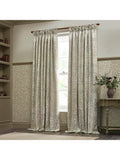 Morris & Co. Acorn jacquard lined pencil pleat curtains 168x137cm - British product