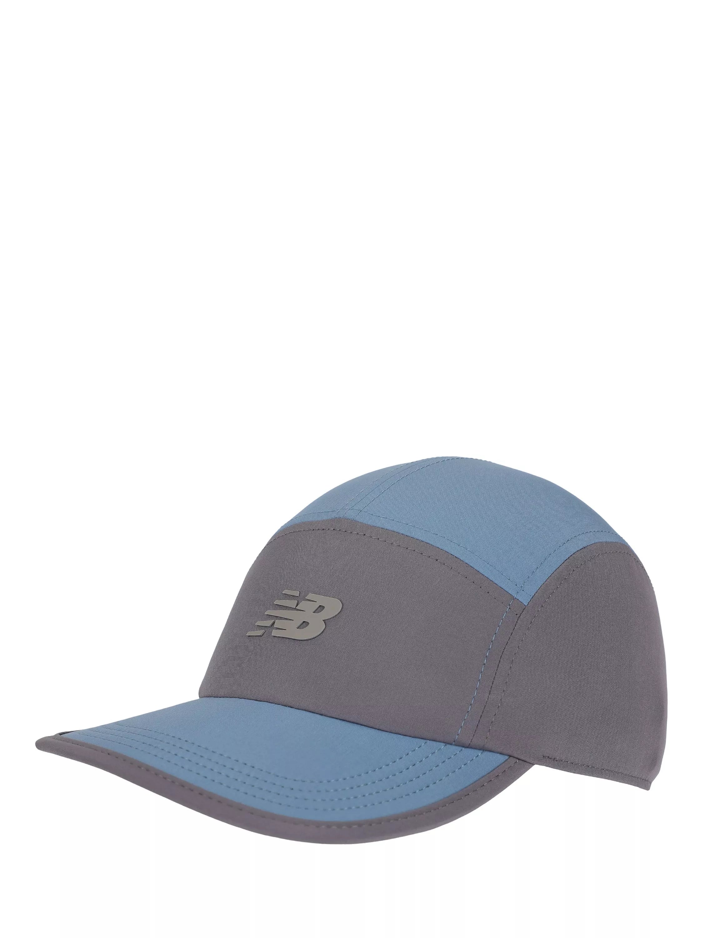 New Balance 5 panel performance cap Heron Blue (British brand)