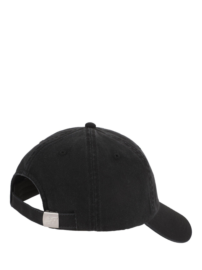 New Balance 6 panel athletics cap black (British brand)