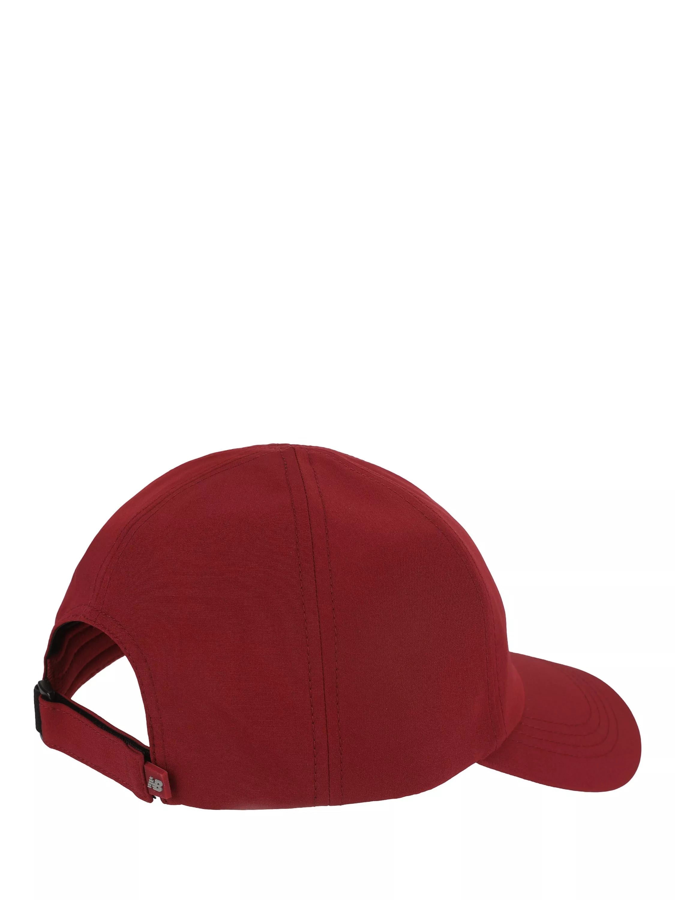 New Balance 6 Panel Performance Hat Podium Red, imported from the UK