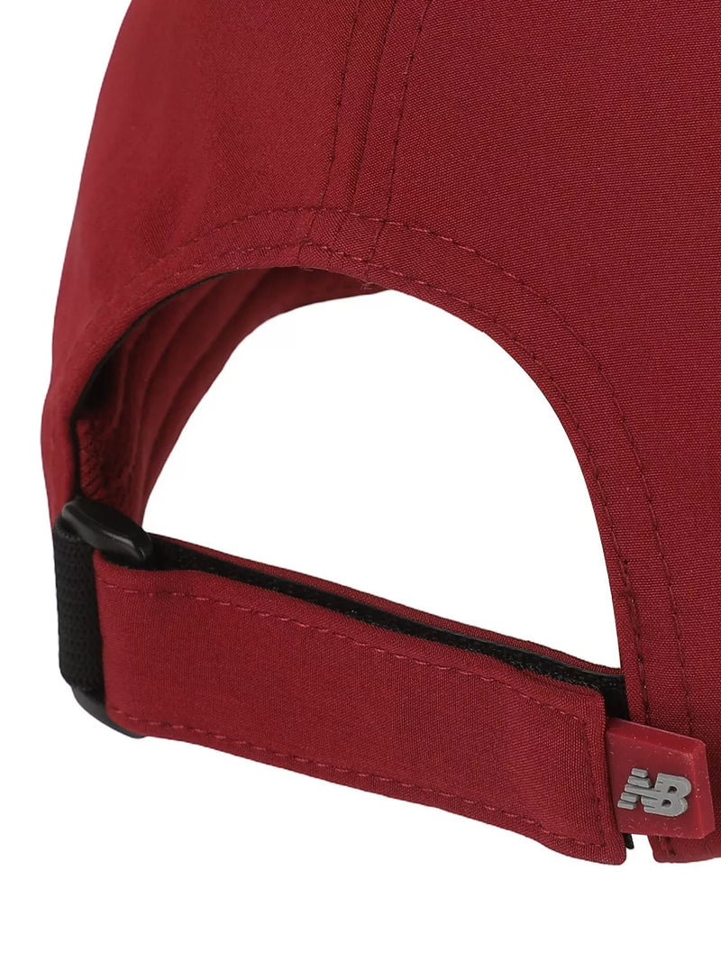 New Balance 6 Panel Performance Hat Podium Red, imported from the UK