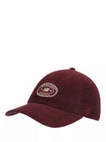 New Balance 6 Panel Athletics Corduroy Hat, Mulled Wine, One Size
