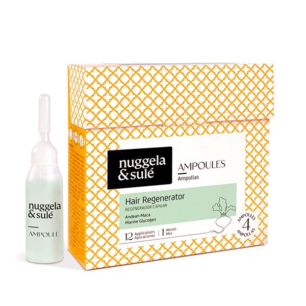 Nuggela & Sulé hair regenerator ampoules pack 4x10ml (British brand)