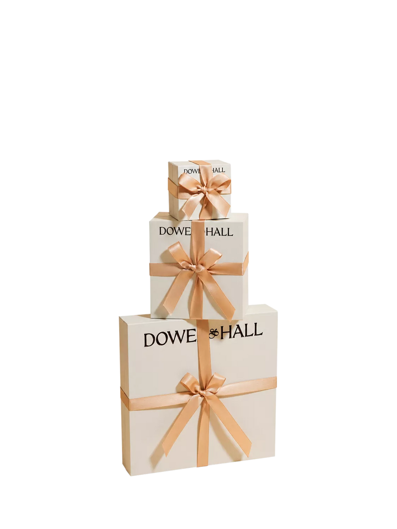 Dower & Hall sterling silver pebble stud earrings, imported from the UK