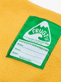 Frugi baby waterproof dungarees in Fire colour - British product
