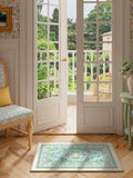 Ruggable Mrs Alice Skye rug Blue Multi 60x90cm (British brand)