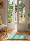 Ruggable Mrs Alice Skye rug Blue Multi 60x90cm (British brand)