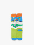 Frugi boot socks blue multi pack, imported from the UK