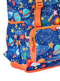 Frugi backpack blue space print - British product