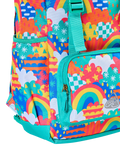 Frugi Kids' Trail Blazing Backpack Multi, imported from the UK