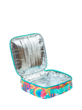 Frugi lunch bag Fun Frenzy rainbow print (British brand)
