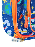 Frugi kids lunch bag Explore The Stars with foil lining - British product