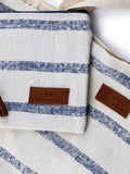 Seaspray Jumbie stripe beach bag and purse set - British product