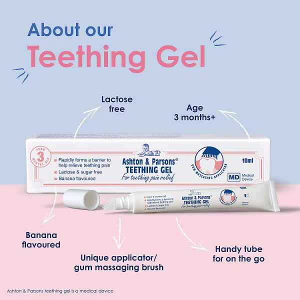 Ashton & Parsons baby teething gel 10ml - British product
