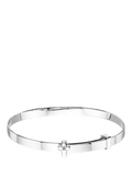 Little Star Honor silver bangle 5cm (British brand)