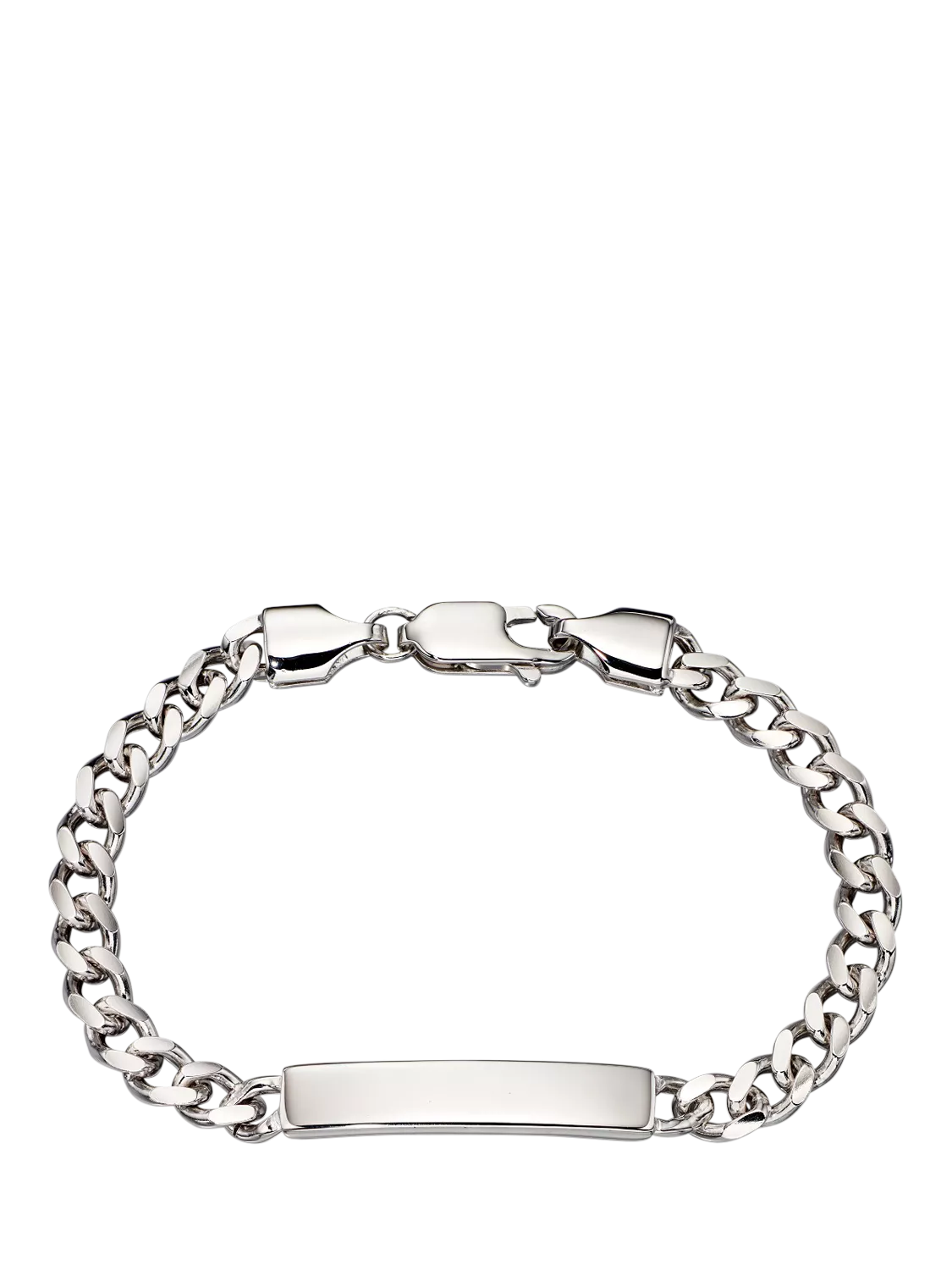Little Star kids ID bracelet curb chain D14cm, imported from the UK
