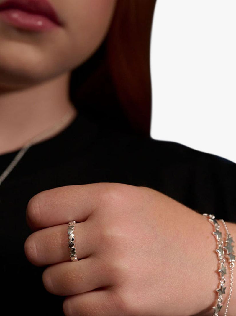 Little Star Wren Ring sterling silver - British product